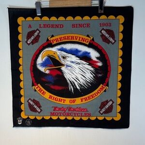 Harley-Davidson Freedom Eagle Bandana - Black, Red, Gray
